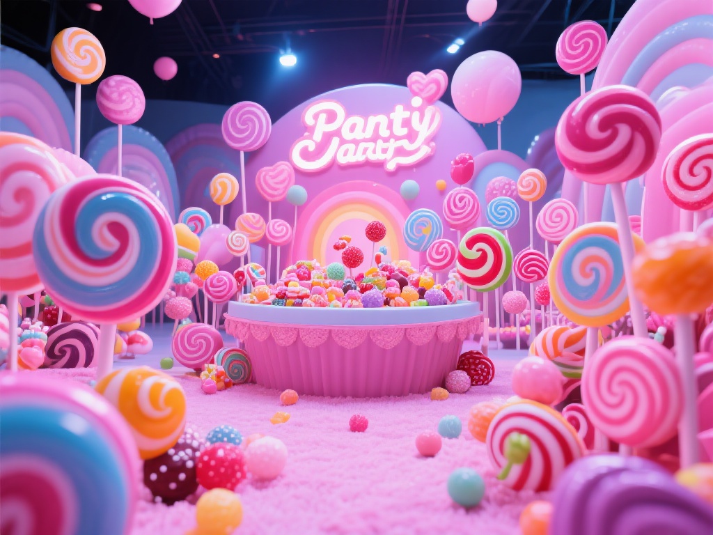 甜蜜与酷炫完美碰撞，让糖果派对成为当下时尚潮流的热
