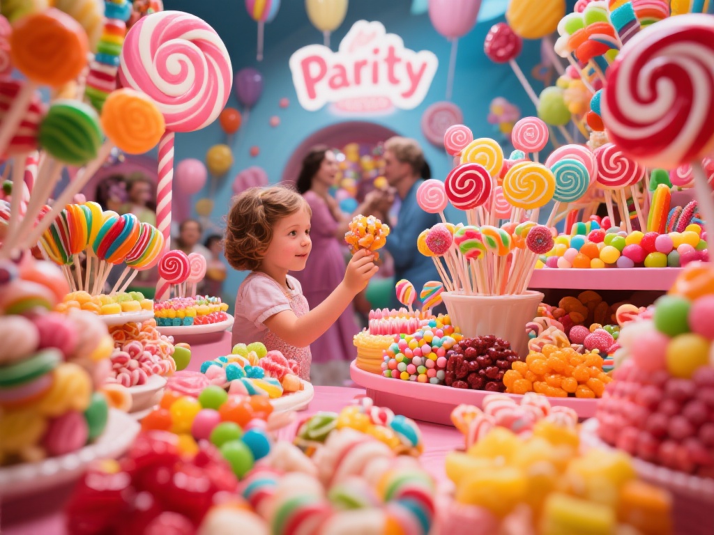 糖果的世界总是充满了神秘与诱惑，无论我们是孩子还是