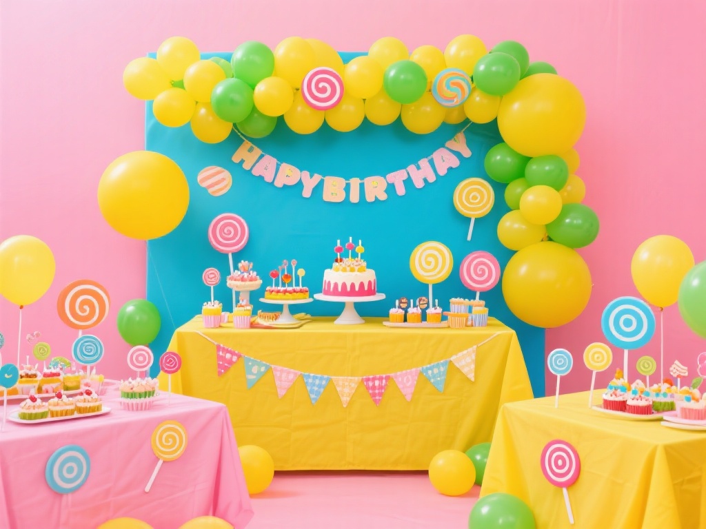 案例1：儿童生日派对
儿童派对通常强调趣味感，建