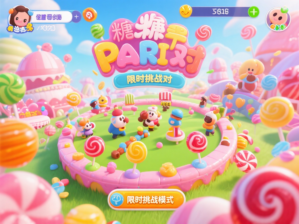 畅享甜蜜狂欢:揭秘最佳糖果派对游戏平台 此外,随着游戏平台的发展,糖果派对类游戏已经融入了