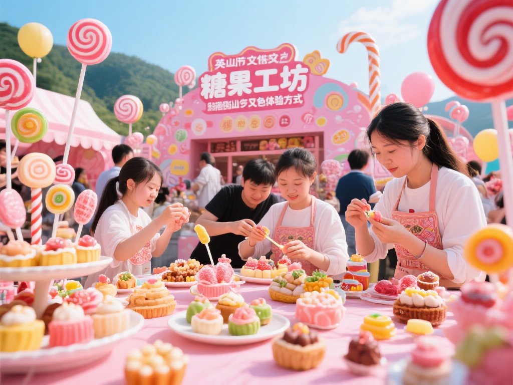 糖果派对不仅可以是食物的狂欢，更可以成为一种融合地
