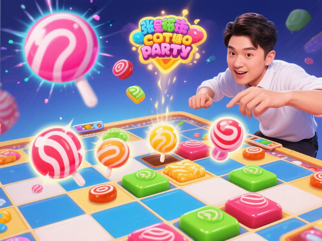 张伟是一位经验丰富的糖果派对玩家。在一次游戏中，他