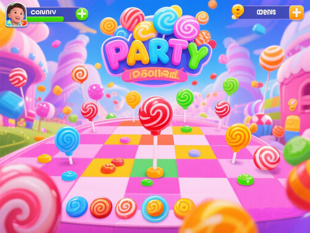在电子游戏的世界中，糖果派对凭借其色彩缤纷的视觉效
