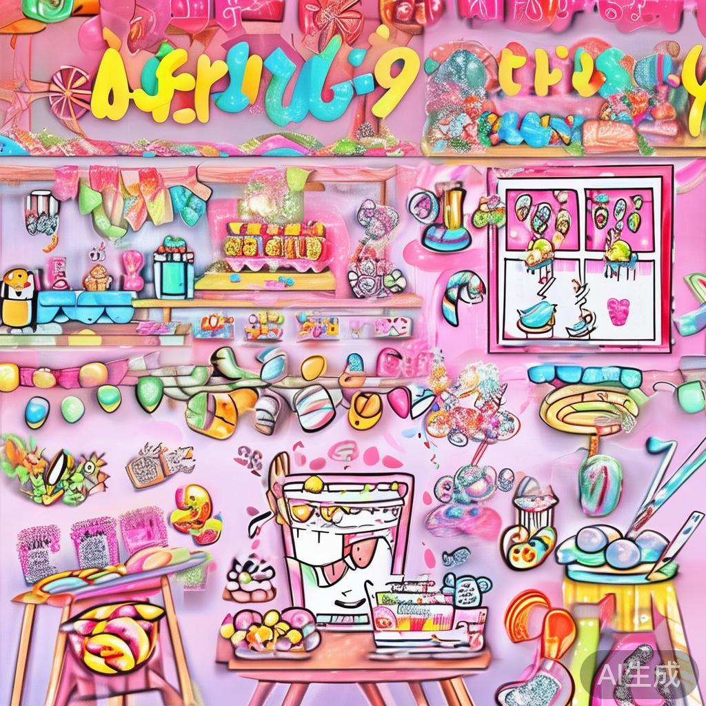 糖果派对简笔画教程:轻松掌握甜美派对场景绘画技巧 在举办派对或者邀请朋友共度美好时光时,一幅充满童趣