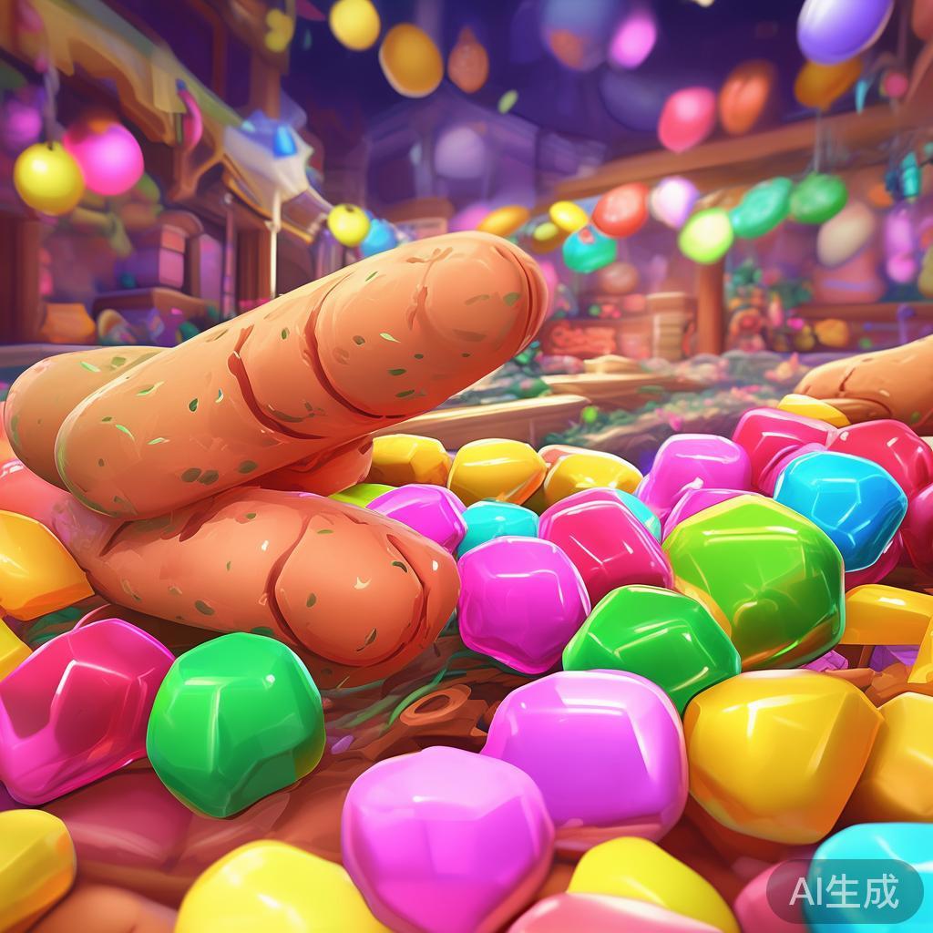 在香肠派对中，糖果作为重要的资源之一，主要通过每日