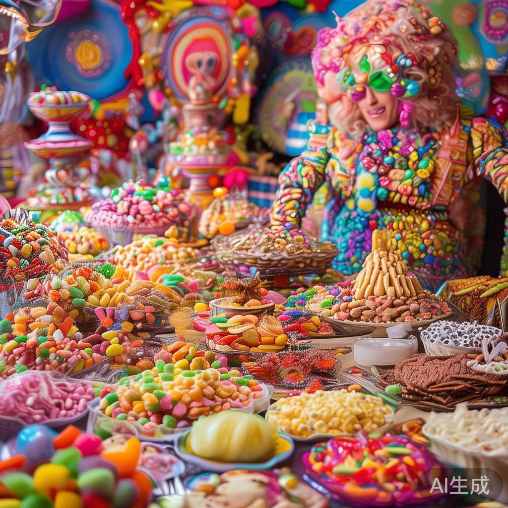 璀璨绚丽的D糖果派对狂欢盛宴尽情狂欢揭幕 引领味蕾的甜蜜世界
每一次精彩纷呈的糖果派对都离