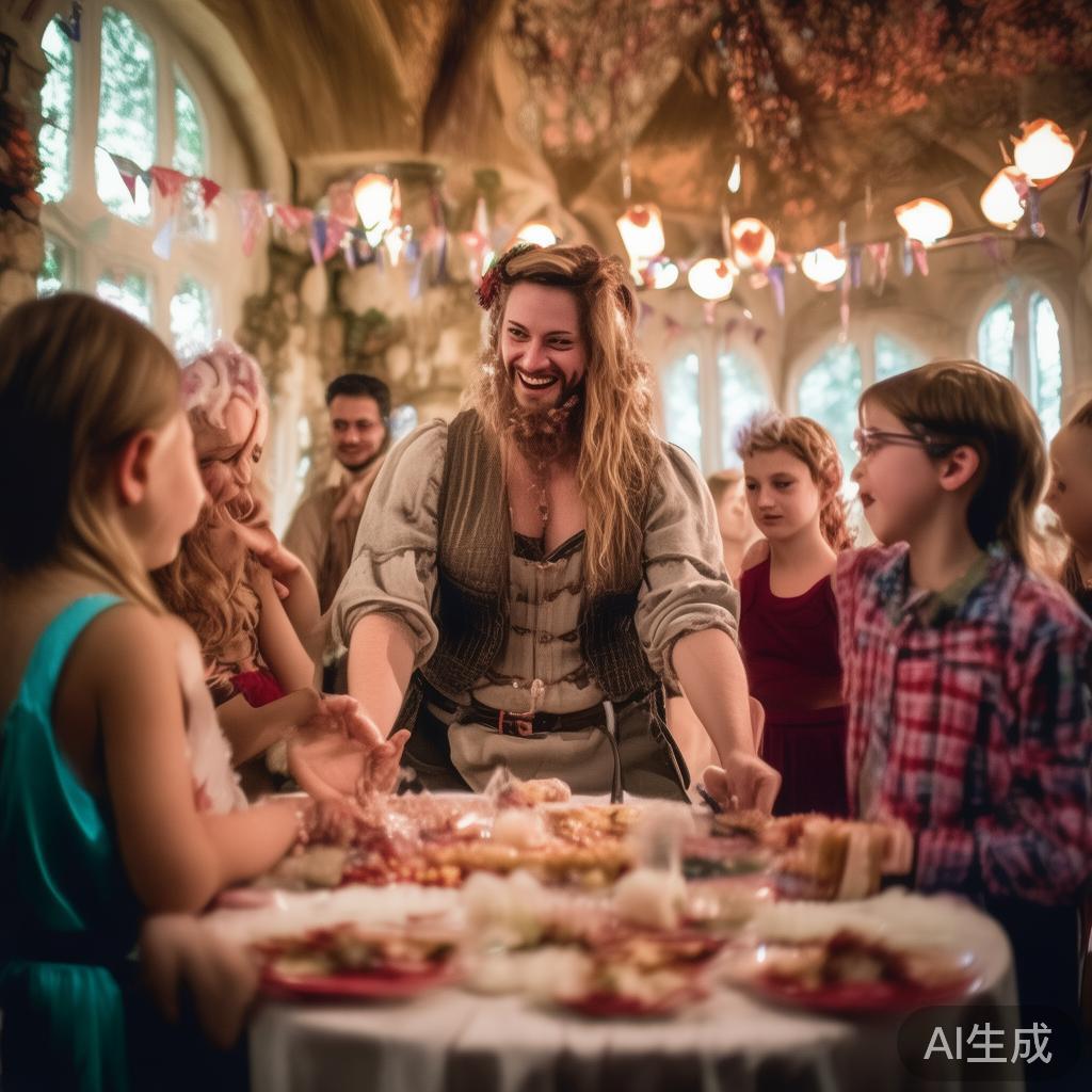 二、现场组织缺乏热情
一个令人难忘的童话派对还需